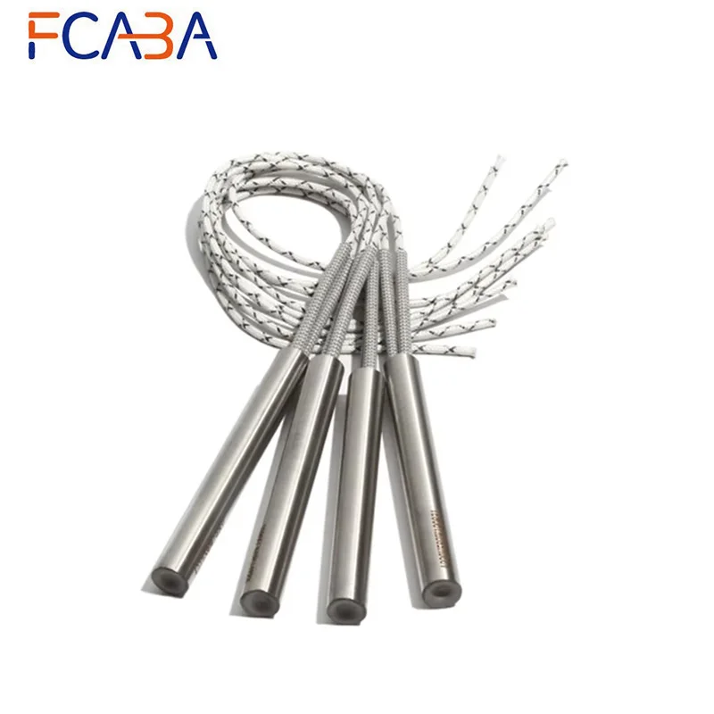 2 шт. 17 мм 80 ~ 95 мм 316SUS электрическая нагревательная труба 110 В/220 В/380 В трубчатый картриджный нагреватель 550 Вт/570 Вт/590 Вт/620 Вт/650 Вт сопротивление часть