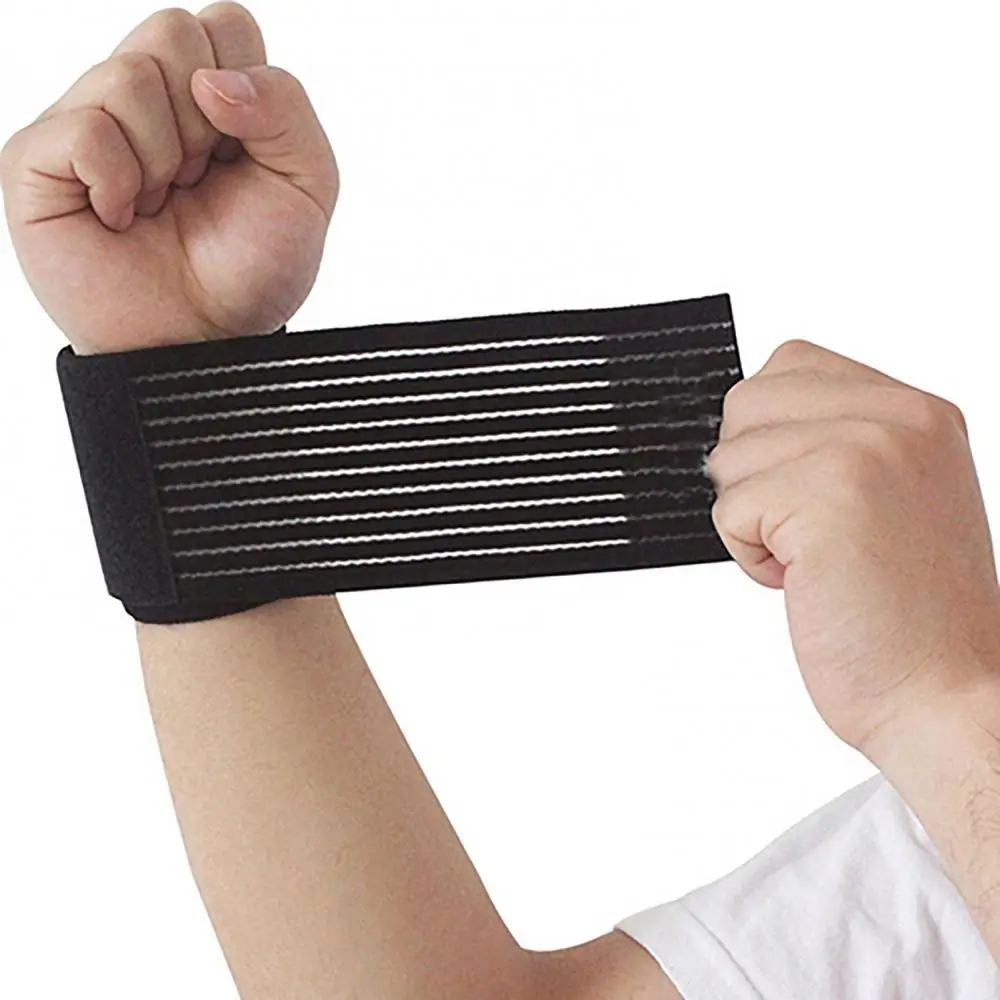 

40cm Elastic Bandage Hand Sport Wristband Gym Support Wrist Brace Wrap Wristband Wrist Support Ankle Elbow Knee Brace Guard