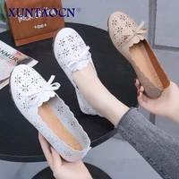 high quality womens fashion summer sandals soft bottom beach hollow casual shoes breathable ladies flat shoes