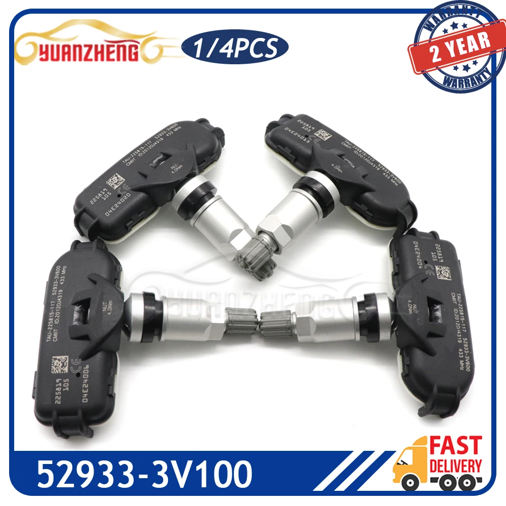 52933-3V100 автомобильные системы контроля давления в шинах TPMS датчик для Hyundai I40 [VF] 433 МГц 2011-2014 529333V100