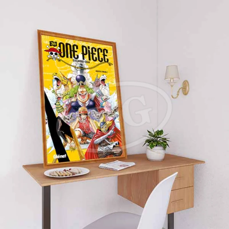 Коллекционные страницы из аниме искусство флуффи Usopp японские искусства декор