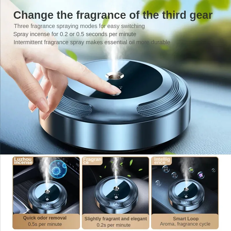 

Auto Flavoring For Car Air Freshener Smart Aroma Diffuser Perfume Fragrance For Car Air Purifier Intelligent Smell Distributor