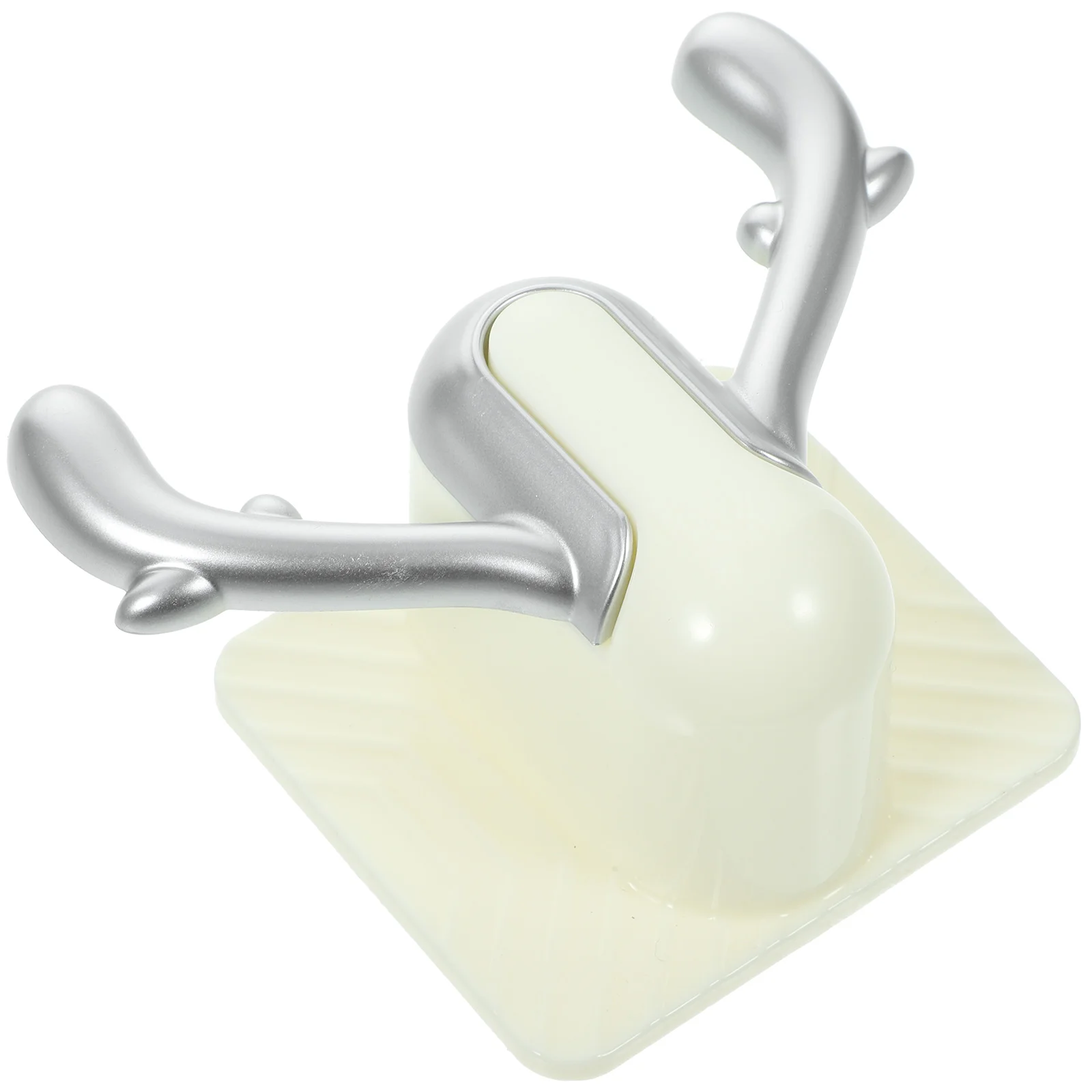 

2 Pcs Hanger Bathroom Shoe Rack Home Slippers Storage Shelf Wall Mounted Hooks Simple Abs