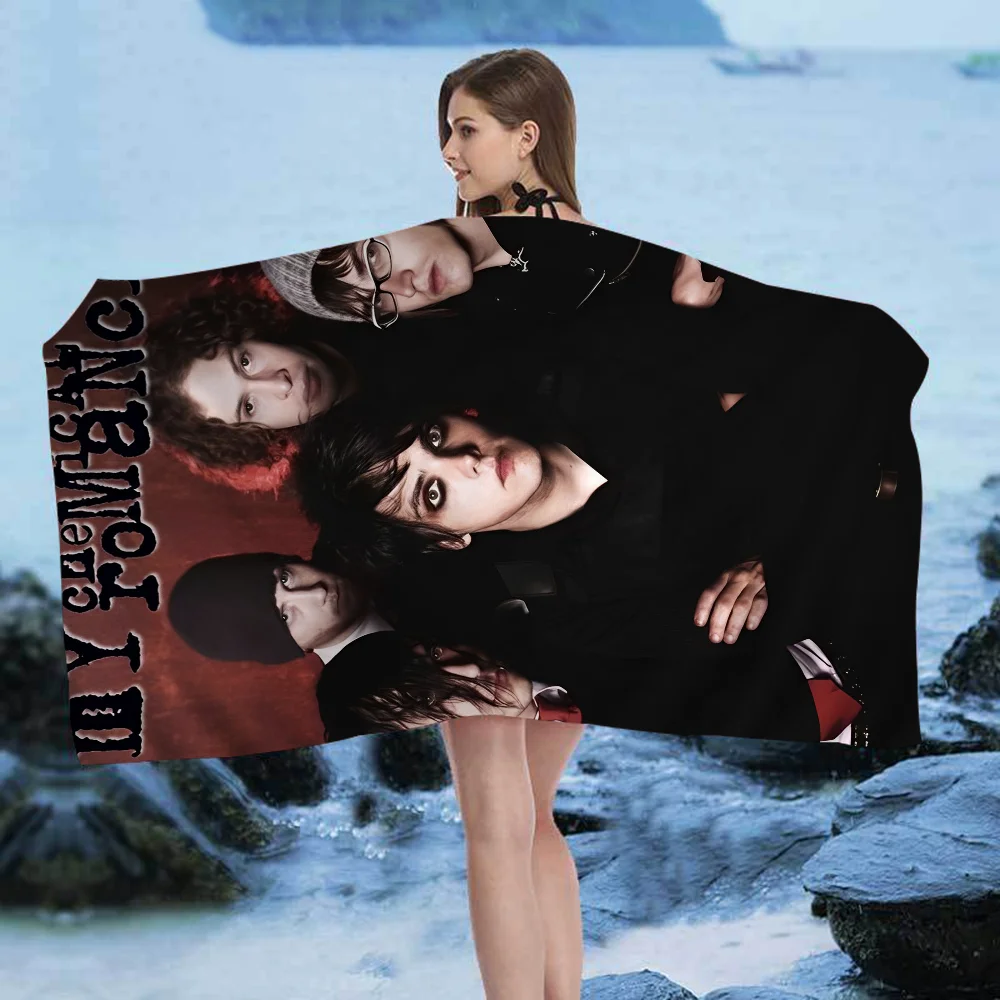 Большое Пляжное Полотенце Из Микрофибры Быстросохнущее Банное My C-Chemical Roman-ce С