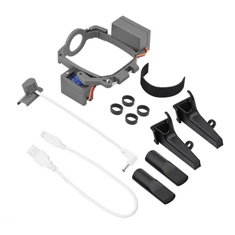 

Drone Air Dropper Release System Compatible for DJI-Mavic 2 Pro/Zoom Fishing Bait Delivery Parabolic Thrower Accessories