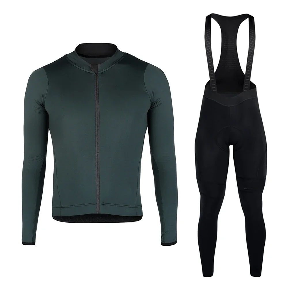 Мужской весенне-осенний комплект из Джерси для велоспорта велосипедный дышащий
