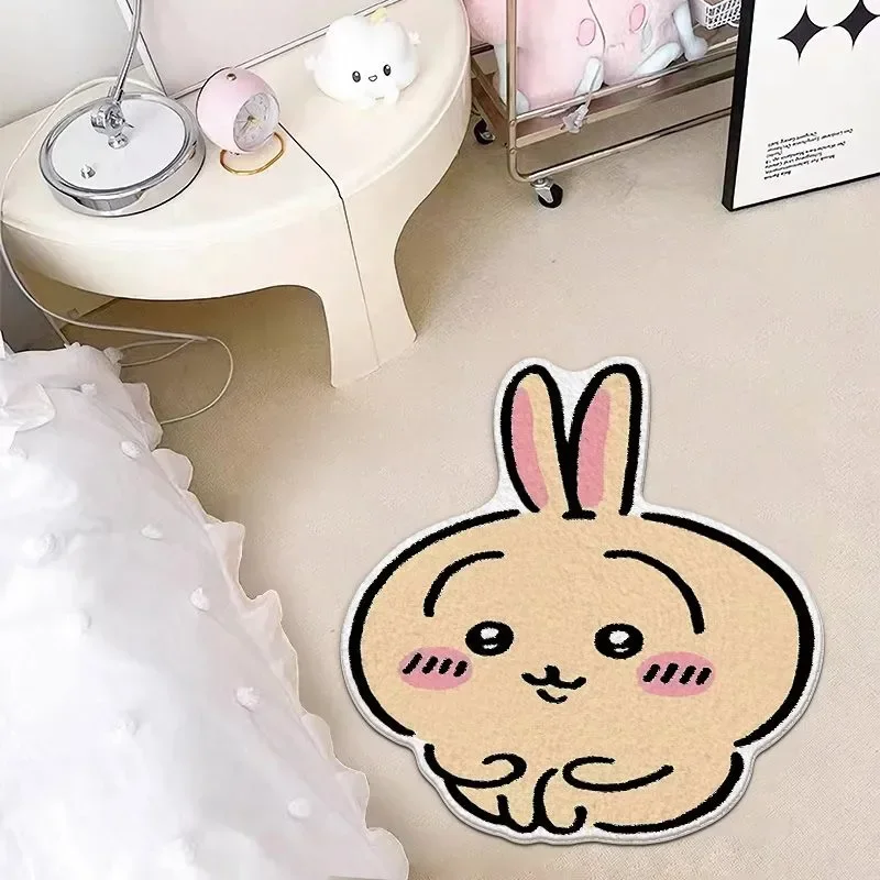 MINISO плюшевый ковер Chiikawa Hachiware Usagi домашний Декор Спальни одеяло напольный коврик