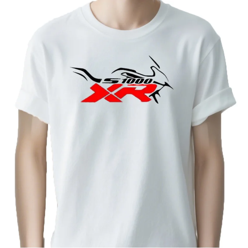 Фото Мода для путешествий Homme Manches Courtes Motif O-cou Hipster T-S Hommes Vêtements Hurrad S1000Xr S 1000Xr Pour Conducteur Moto №4