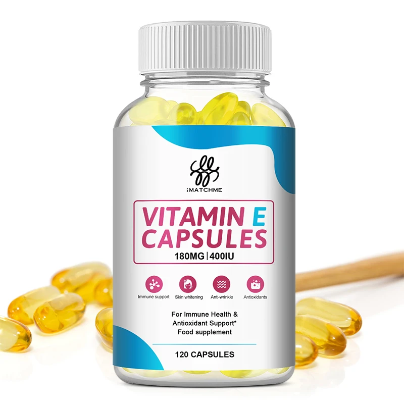 

120PCS Vitamin E Collagen Serum Capsules Cream Moisturizing Spot Acne Removing Repair Ance Scar Anti Brighten Skin Essence