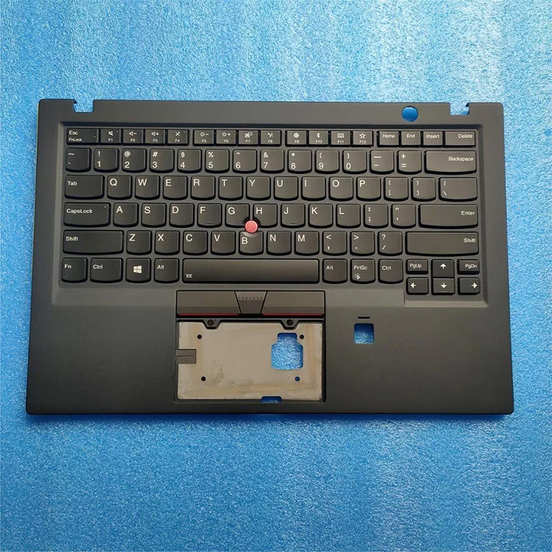 

Новая Оригинальная Подставка для рук Lenovo Thinkpad X1 Carbon 5th 2017, верхняя крышка корпуса ноутбука AM12S000500