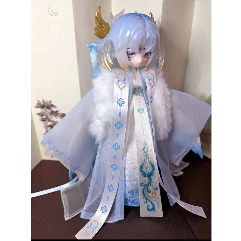 Фото В наличии: Коллекционная шарнирная кукла BJD Penny Treasure Box, серия Blind Box, милые фигурки с крыльями из серии Luo Lia Yun Fei Pavilion, украшения, подарки на день рождения №4