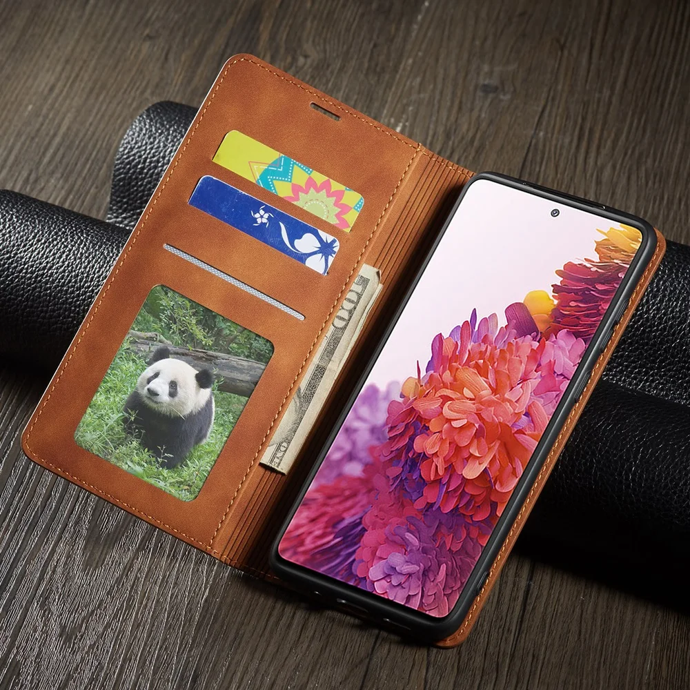 Leather Case for Samsung A53 A33 A14 A13 A12 A23 A22 A32 A52s A73 4G 5G Wallet Flip Cover S23 S22 S21 S20 FE Ultra S10 S9 Plus
