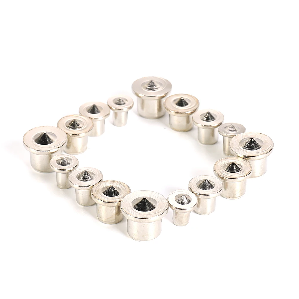 

16pcs Dowel Centre Point 10Pcs 6mm 8mm 10mm 13mm Locating Pins Fasteners Wood Timber Marker Hole Tenon Center Set For Soft Hard