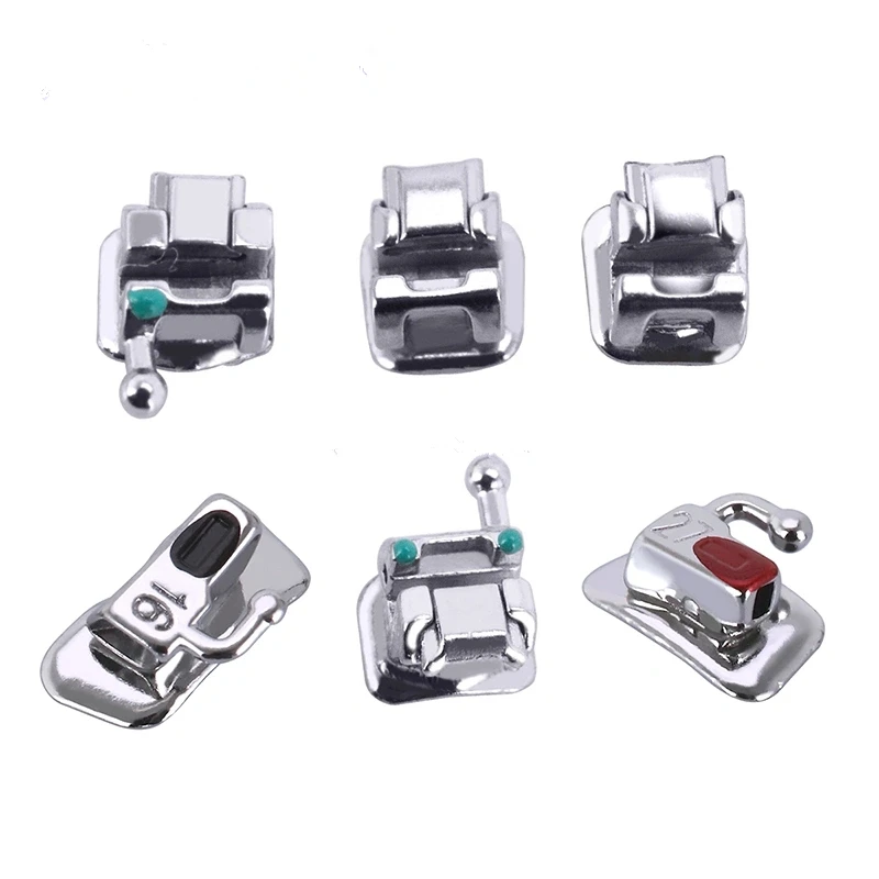 

Cheap Chinese orthodontics dental products Orthodontic metal MBT self-ligating brackets