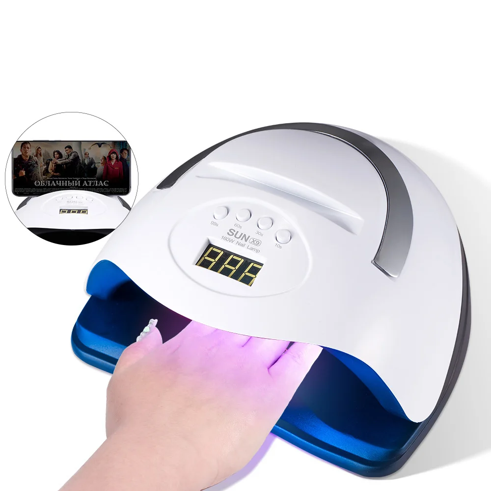 

LINMANDA Professional Multifunction 69 UV LED Nail Dryer For Drying Gel Polish 160W Nail Phototherapy Machine Manicure Tool