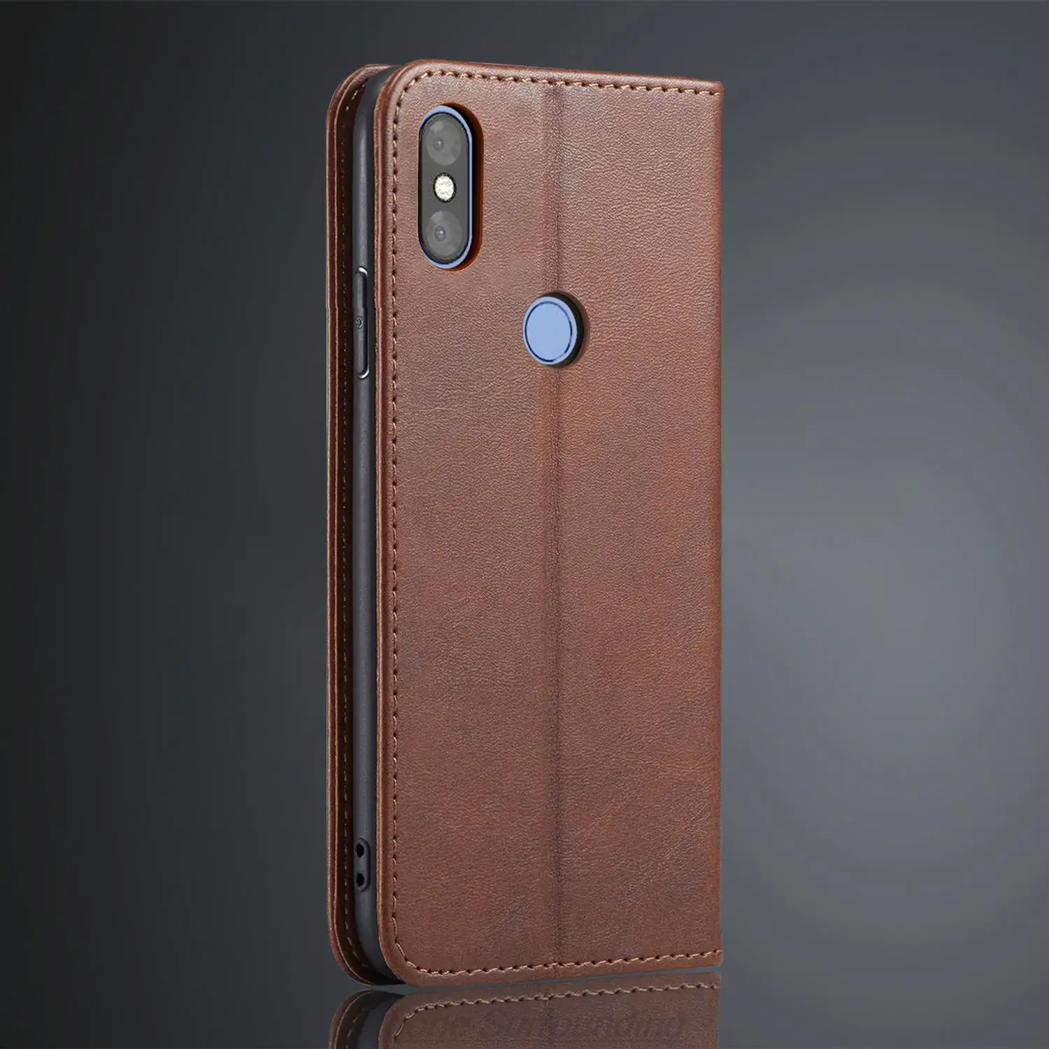 Кожаный чехол для Xiaomi Mix 3/Xiaomi Mi 3 держатель карт кобура с магнитным притяжением