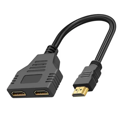 HDMI-разветвитель jiansu 1 вход 2 выхода черный