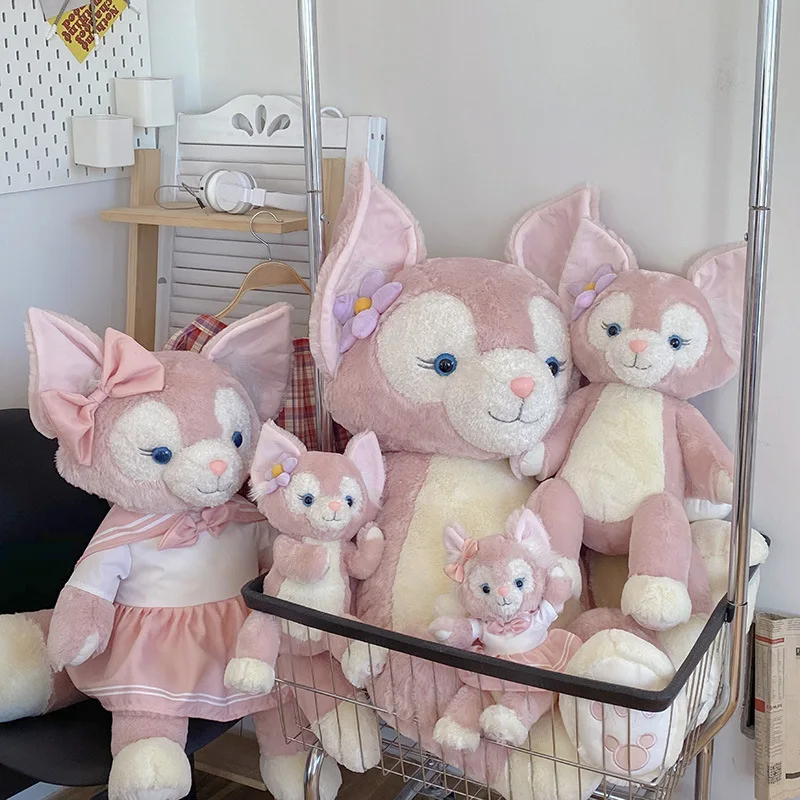 

Милая плюшевая игрушка Disney Linabell, новинка, лиса Даффи, аниме фигурка, мягкая кукла, детские игрушки, Рождественский подарок на день рождения д...