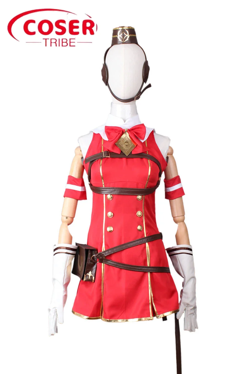 

COSER TRIBE Anime Game Pretty Derby Gold Ship Halloween Carnival Role CosPlay Costume Complete Set