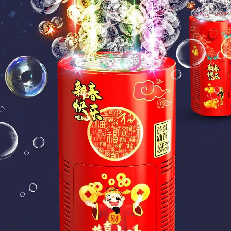 

Музыкальный воздуходувка со светодиодной подсветкой, устройство для создания пузырей на аккумуляторах с 13 отверстиями, китайский новый го...