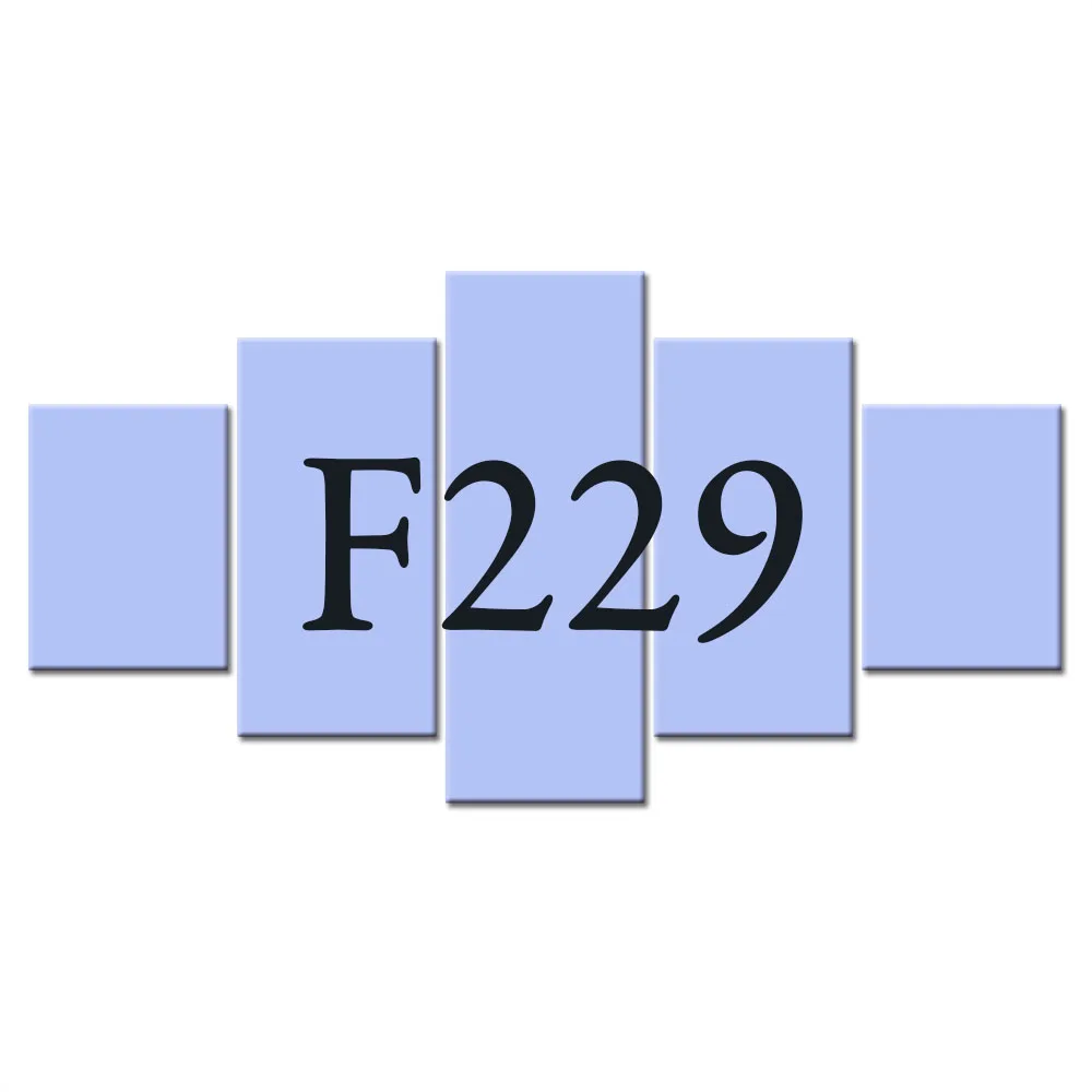 5 шт. настенные картины из японского аниме