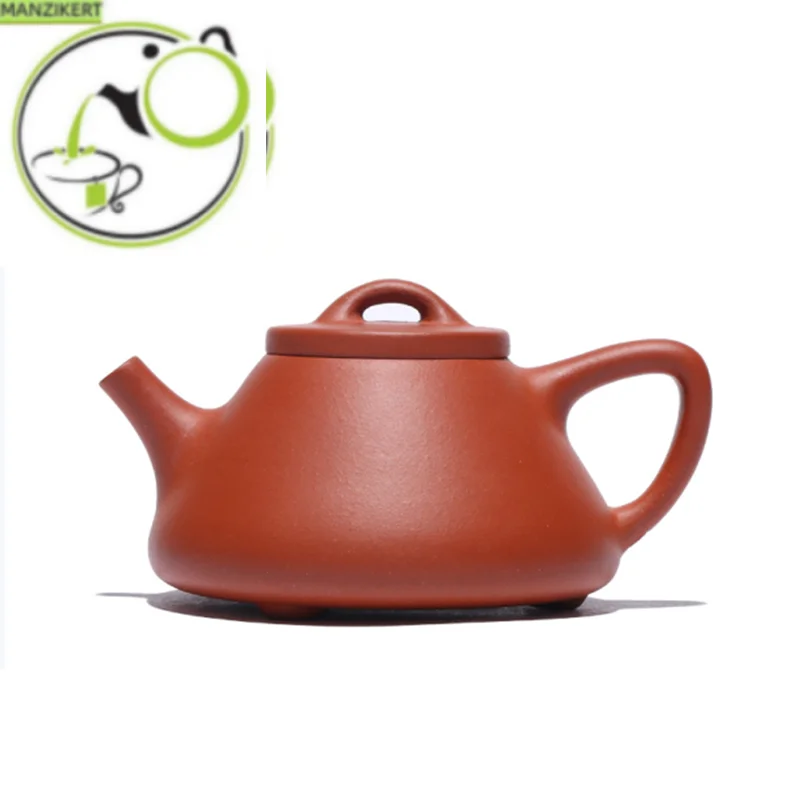 

110ml Classic Yixing Purple Clay Teapots Raw Ore Section Mud Stone Scoop Tea Pot Home Zisha Filter Kettle Chinese Tea Set Gifts
