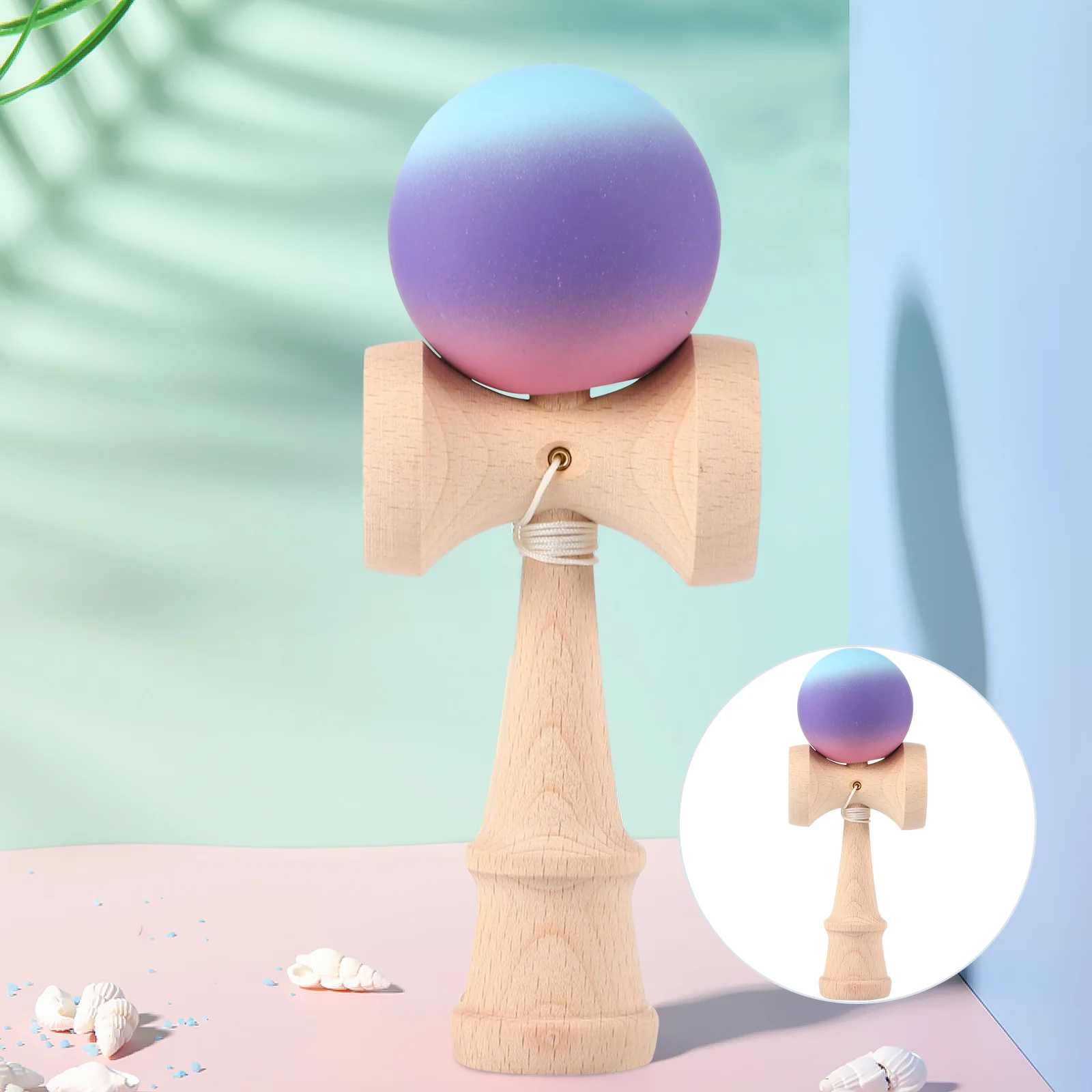 

Деревянная чашка для макияжа Kendamagame, игрушки для игр, профессиональные японские мини-координаты, деревянный держатель для детей и взрослых