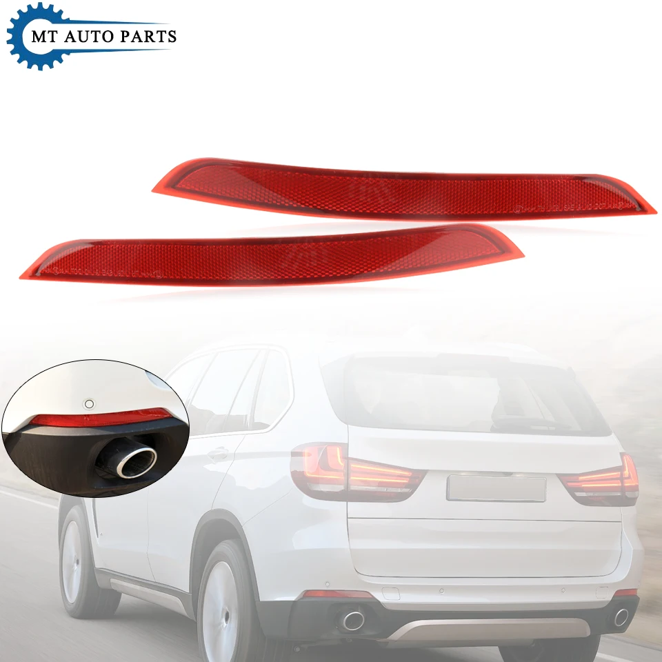

MTAP For BMW X5 25d 28i 30d 35d 35i 40d 40e 50i F15 2013 2014 2015 2016 2017 2018 Rear Bumper Fog Light Foglight Reflector Lamp