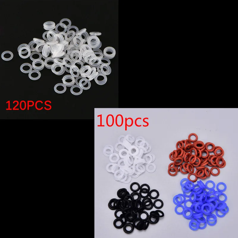 100/120pcs Keycaps O Ring Seal Sound Dampeners For Merchanical Keyboard MX Switch Damper Replacement Noise Reduce Keyboard