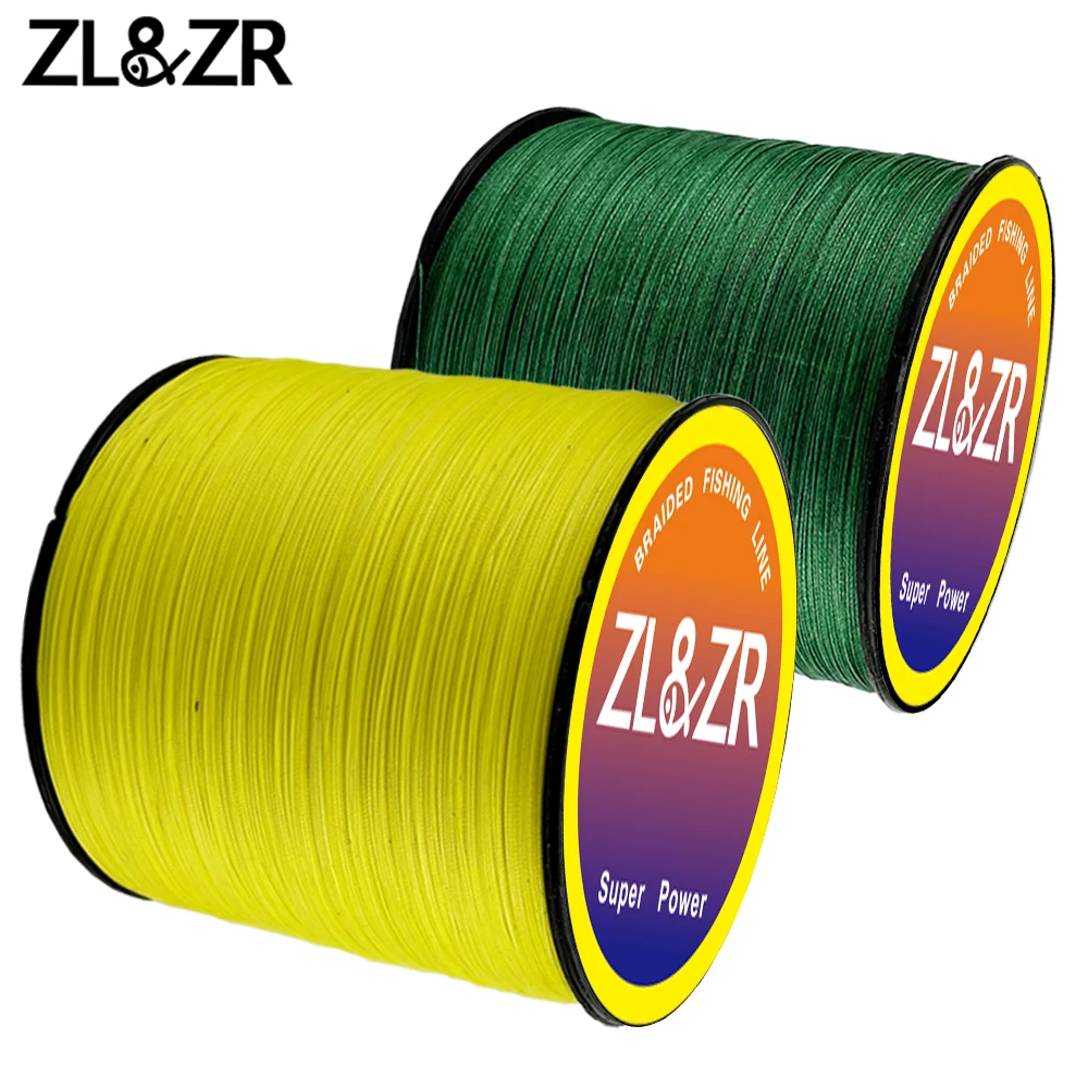 

ZLZR 9 Strands Braided Fishing Line X9 300M 100M PE Fishing Line 20-100LB Multifilament Fishing Line Smooth
