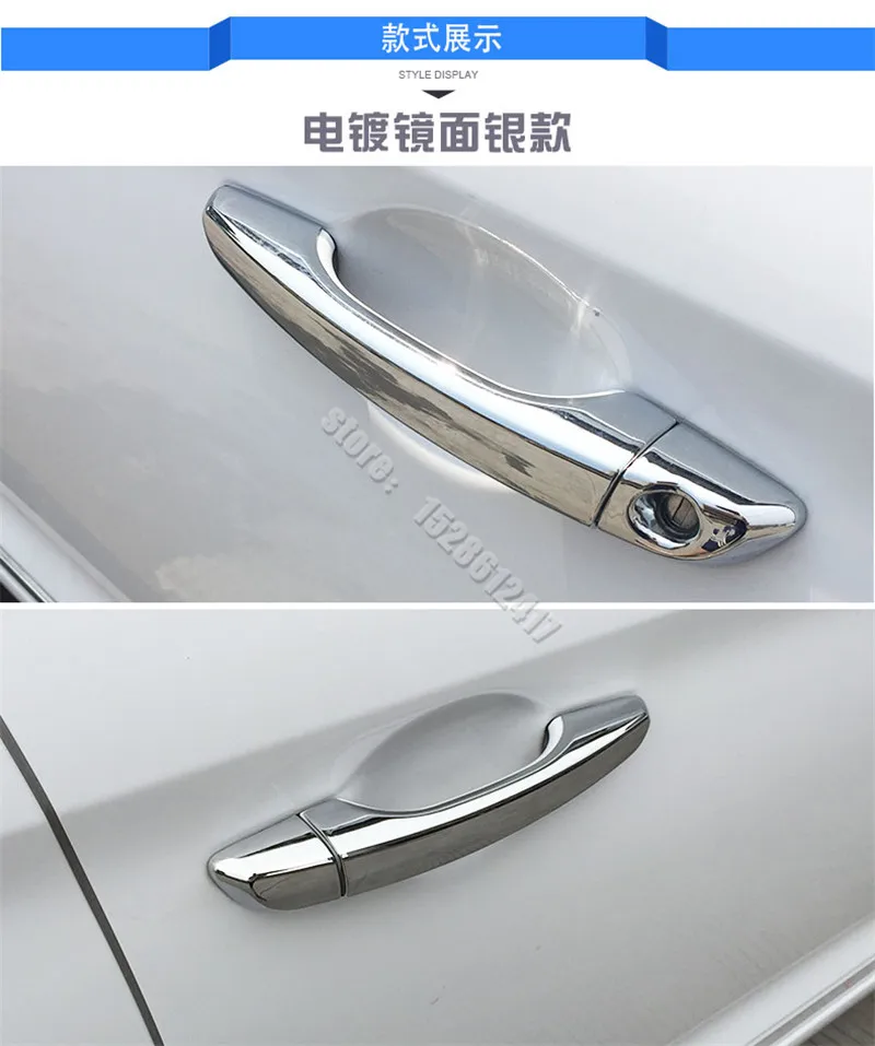 

Новая накладка на дверную ручку из АБС-пластика для Hyundai Solaris 2017-2020