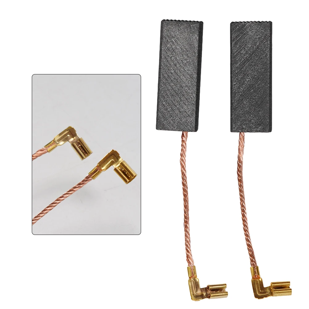 Сменные угольные щетки Flymo для электроинструментов 2 шт., детали двигателя mccullake 2200, пружины Woodshark X73 6,2*11,2*29 мм