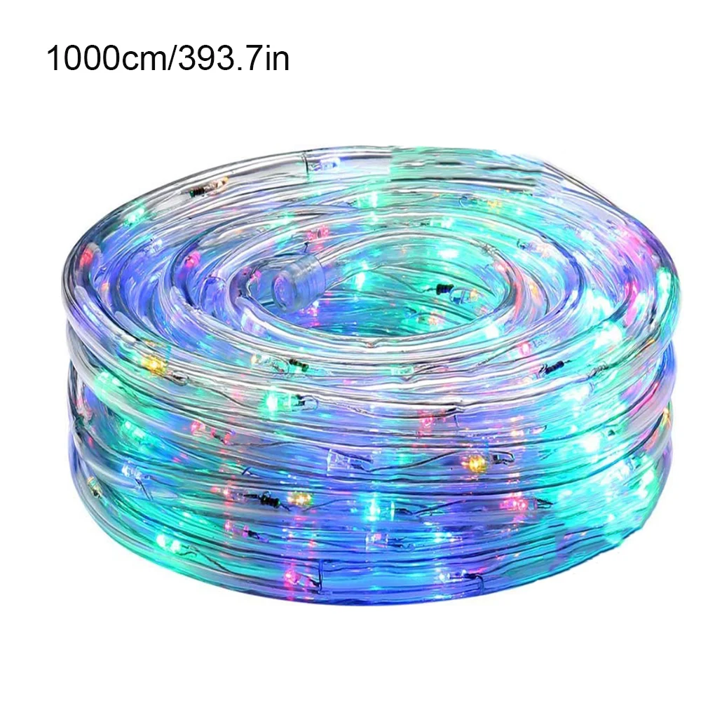 

10 Meters Tube Lights 10LM 3W LED Garden Decorative Straps Light Outdoor Lamps Remote Control Adjustable Party Rope Light