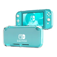 mooroer case for nintendo switch litetransparent anti drop tpu soft case for switch lite switch game console case