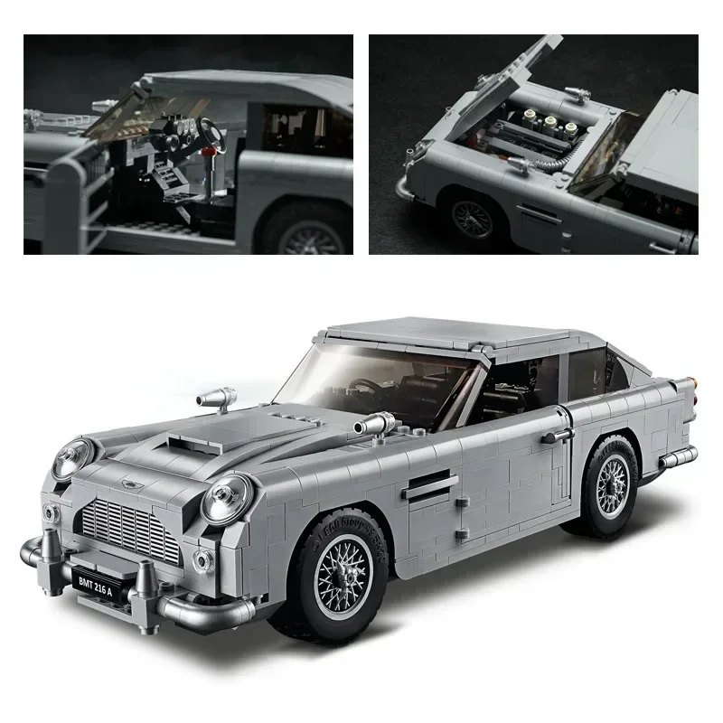 Конструктор James Bond DB5 классический автомобиль модель 007 технический конструктор