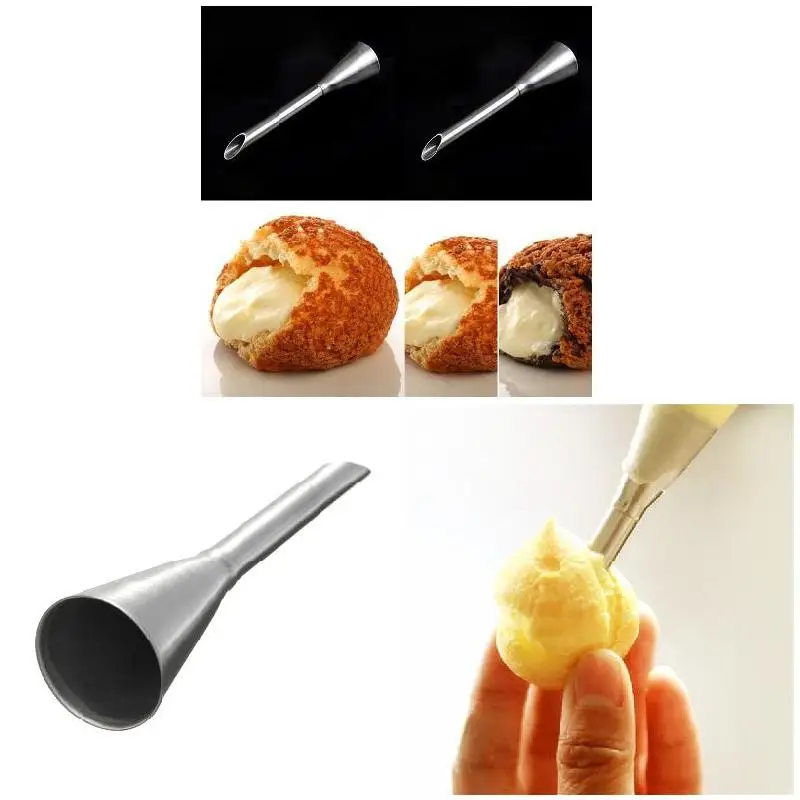 

Stainless Steel Piping Tip Small Pastry Dinner Cake Puff Diy Tool Cream Nozzle 1 Pcs Icing Piping Nozzle Tip GRSA889