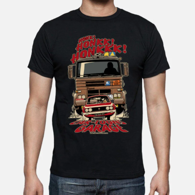 

Pegaso Duel. Car-toons Garage T-Shirt. Summer Cotton Short Sleeve O-Neck Mens Gift T Shirt New S-3XL