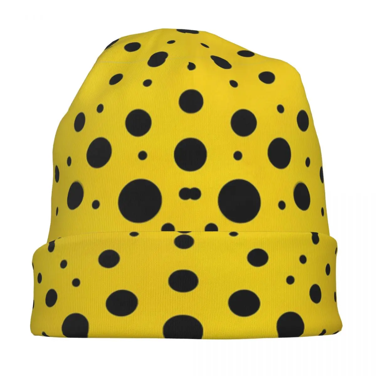Шапки Yayoi Kusama в горошек стиле хип-хоп унисекс уличные шапочки Skullies весенняя