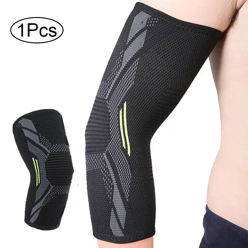 

Compression Elbow Brace Support Breathable Elastice Elbow Pad Arm Sleeve for Running Cycling Sport Elbow Protection Arm Warmer