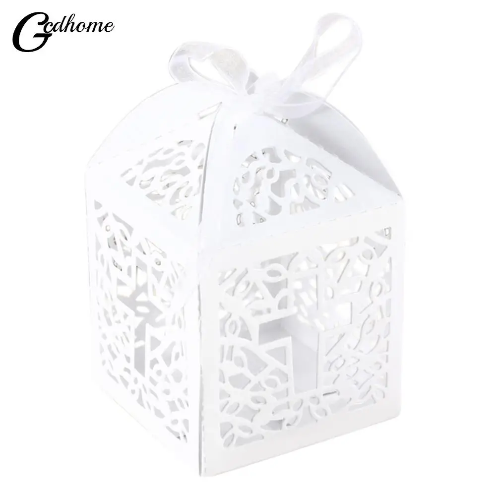 

10 шт. крестообразные коробки конфет ангельская Подарочная коробка для детского душа крещение день рождения для крещения и причастия вечерн...