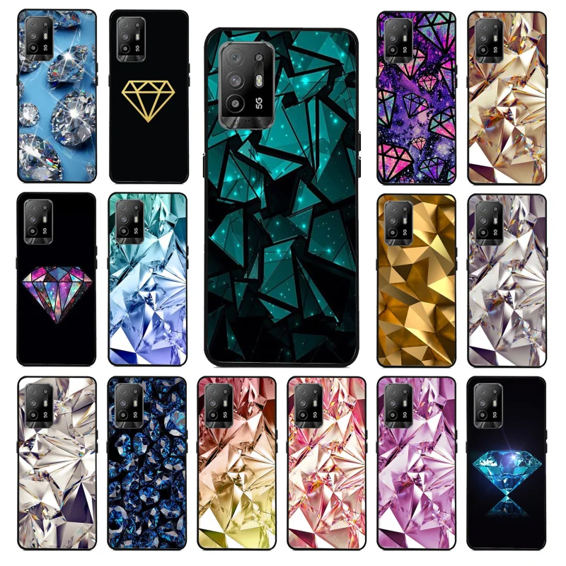 

Diamond Phone Case for OPPO A54 A74 A94 A53 A53S A9 A5 A15 A91 A95 A73 A31 A52 A93 A92