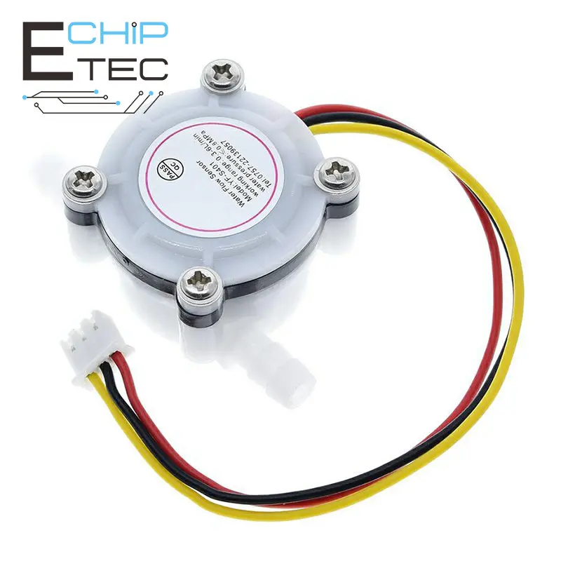 

Free shipping Coffee Machine Flow Meter Water Flow Sensor Connected to 6mm Hose Water Purifier Hall Sensor YF-S401