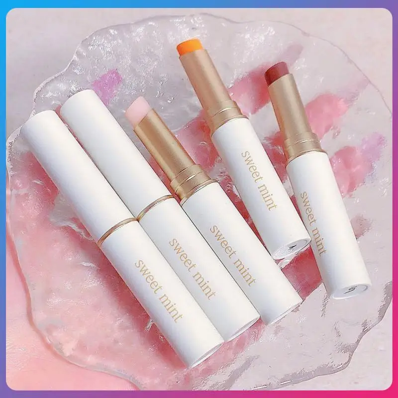 

Lipstick Repair Dry Lips Anti-chapped Lip Glaze Soft Mist Lip Gloss 3 Color Lip Care Lips Makeup Colored Lip Balm Hydrating 1pcs