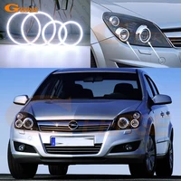 for opel holden vauxhall chevrolet astra h excellent quality ultra bright cob led angel eyes kit halo rings accessories