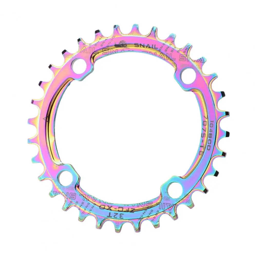 

32T/34T/36T Round Narrow Wide Chainring 104BCD Crankset Tooth Plate Parts MTB Mountain Bike Bicycle Accessory