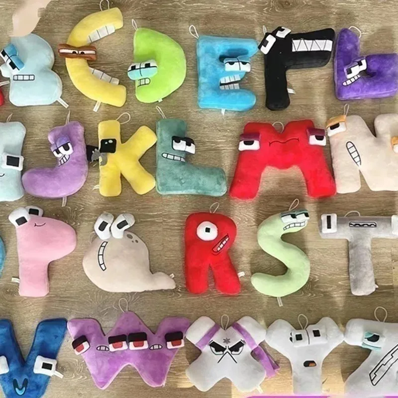 Кукла с алфавитом мягкая игрушка экшн-фигурка Детская образовательная кукла для