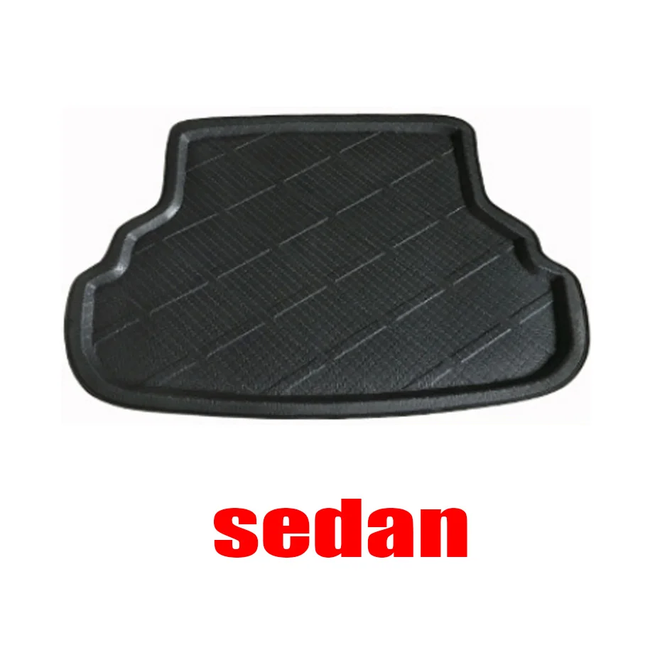 

High Quality Rear Trunk Cargo Mat Floor Tray Boot Liner Waterproof For Suzuki SX4 Sedan 2006-2013 Protective Pad Auto part