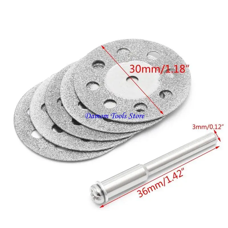 57BE 5 шт. Алмазный отрезной диск, шлифовальный круг, дрель, дисковая пила, инструмент по дереву