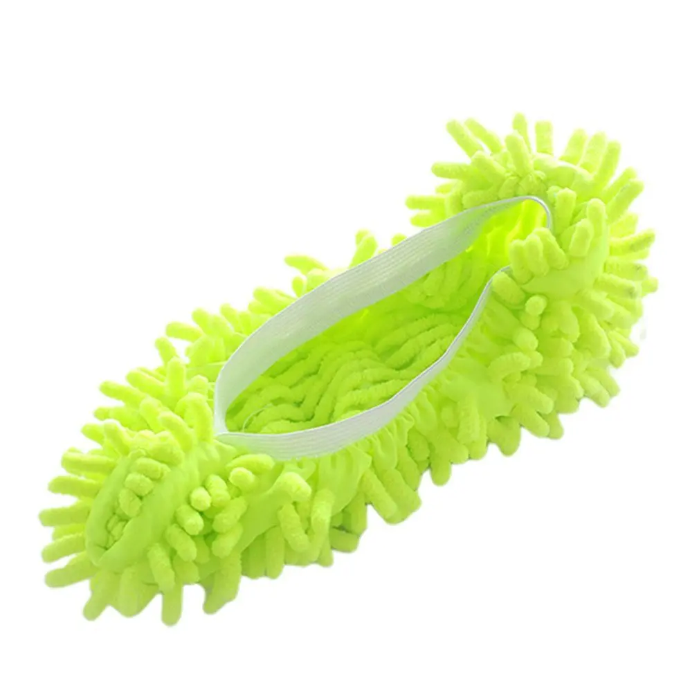 

1/2pcs Dust Cleaner Grazing Slippers House Bathroom Floor Cleaning Mop Cleaner Slipper Lazy Shoes Cover Microfiber Duster Cloth
