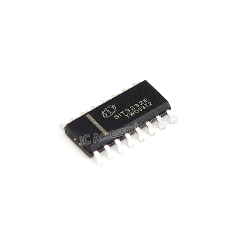 

10pcs SIT3232EESE SOP-16 dual channel RS232 transceiver chip new and original free shipping